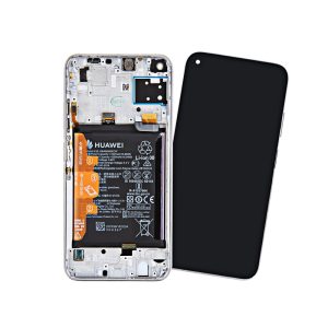 LCD Дисплей + батерия + рамка Huawei P40 Lite BREATHING CRYSTAL JNY-LX1 02353KFV SERVICE PACK
