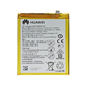 Battery Huawei HB376883ECW For Huawei P9 Plus VIE-AL10, 3.82V 3400mAh - Bulk