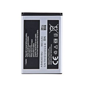 Battery Samsung AB463651BU 960mAh Li-Ion 3,7V For s3600 , G400 - Bulk