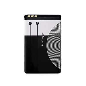 Battery Nokia BL-5C Li-Ion BLACK LABEL 1100 mAh For E60/ NGage/ N70/ N91/ 1100/ 1110/ 1600/ 2300/ 2600/ 3100/ 3120/ 3650/ 3660/ 6030/ 6230/ 6230i/ 6270/ 6600/ 6630/ 6670/ 6680/ 6681/ 6820/ 6822/ 7600/ 7610 - Bulk