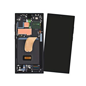 LCD Samsung Galaxy S23 Ultra +Touch+Front Cover (Black) SM-S918B, SVC ASSY SMT-OCTA(SVC/E/ZK), GH82-30466A, EUB