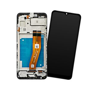 LCD SAMSUNG SM-A035F (A03 2022) BLACK WITH FRAME NO EU CODE