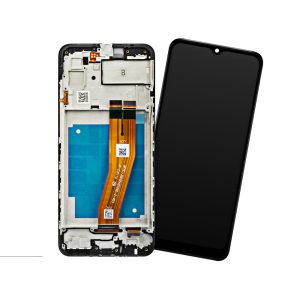 LCD SAMSUNG SM-A035G A03 BLACK  WITH FRAME
