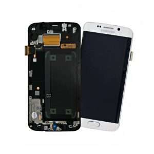 LCD SAMSUNG SM-G925F S6 EDGE WHITE