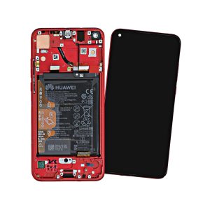 LCD Дисплей + батерия + рамка Honor View 20 RED 02352JKR SERVICE PACK