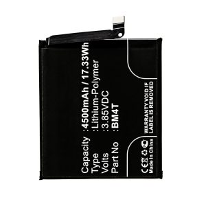 XIAOMI BATTERY BM4T 4500mAh  FOR 10X PRO 5G, M2004J7BC, REDMI 10X PRO - BULK