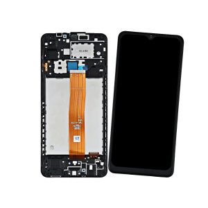 LCD SAMSUNG A125 A12 3 BLACK